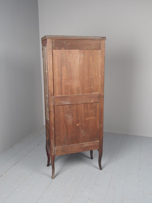 VERNIS MARTIN MAHOGANY DISPLAY CABINET - ADDITIONAL PHOTO 3
