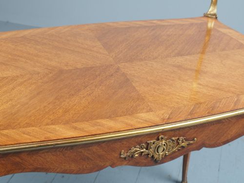 VICTORIAN FRENCH WALNUT ETAGERE OR SIDE TABLE - ADDITIONAL PHOTO 6