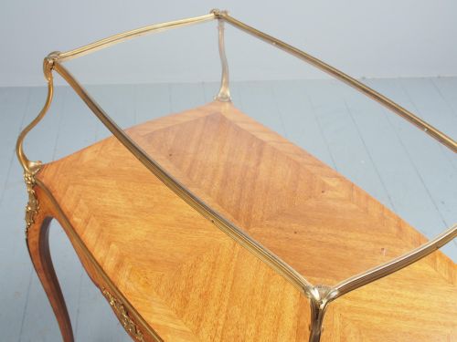 VICTORIAN FRENCH WALNUT ETAGERE OR SIDE TABLE - ADDITIONAL PHOTO 13