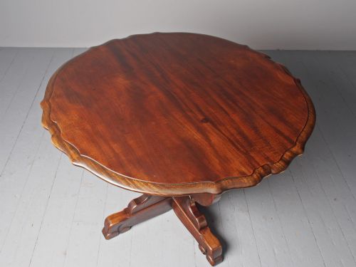 LORIMER DESIGN MAHOGANY CENTRE TABLE BY WHYTOCK AND REID - ADDITIONAL PHOTO 5