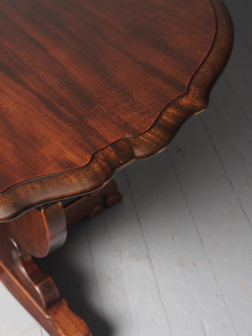 LORIMER DESIGN MAHOGANY CENTRE TABLE BY WHYTOCK AND REID - ADDITIONAL PHOTO 6