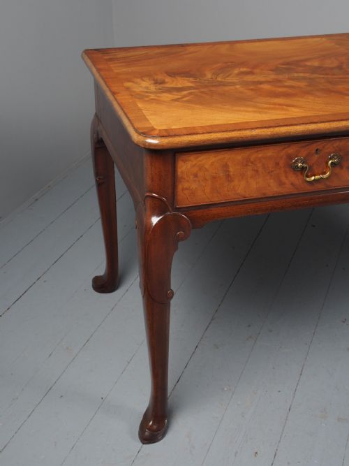 LARGE MAHOGANY SIDE TABLE BY WHYTOCK AND REID - ADDITIONAL PHOTO 4