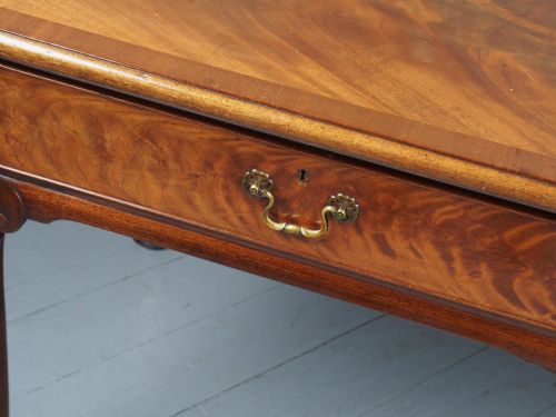 LARGE MAHOGANY SIDE TABLE BY WHYTOCK AND REID - ADDITIONAL PHOTO 5