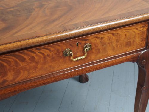 LARGE MAHOGANY SIDE TABLE BY WHYTOCK AND REID - ADDITIONAL PHOTO 6