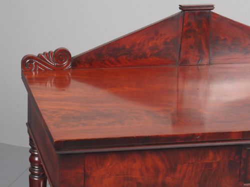 ANTIQUE WILLIAM IV MAHOGANY SIDE TABLE - ADDITIONAL PHOTO 4