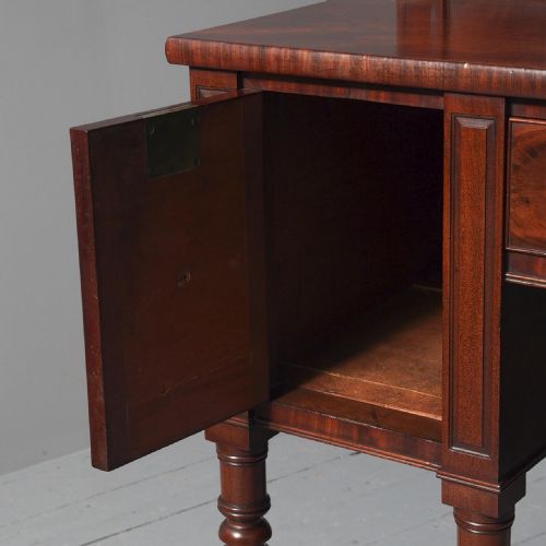 ANTIQUE GEORGIAN SCOTTISH STAGEBACK SIDEBOARD - ADDITIONAL PHOTO 5