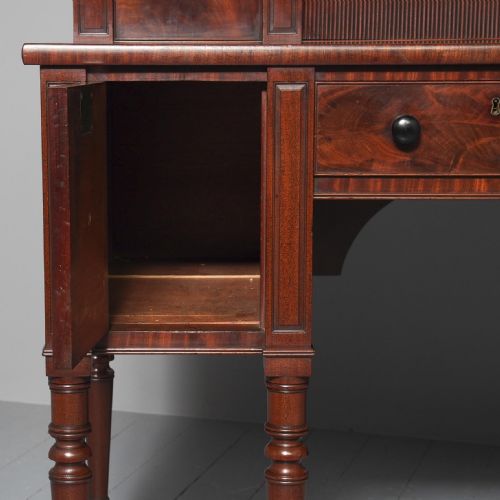 ANTIQUE GEORGIAN SCOTTISH STAGEBACK SIDEBOARD - ADDITIONAL PHOTO 6