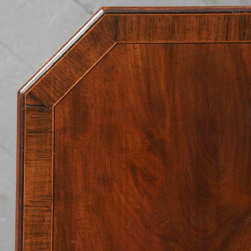 GEORGE III MAHOGANY WORK TABLE SIDE TABLE - ADDITIONAL PHOTO 2