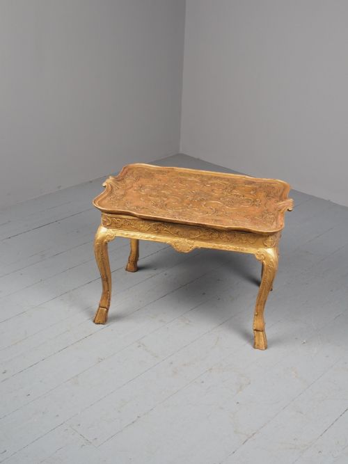 GEORGE I STYLE GILTWOOD TABLE - ADDITIONAL PHOTO 1