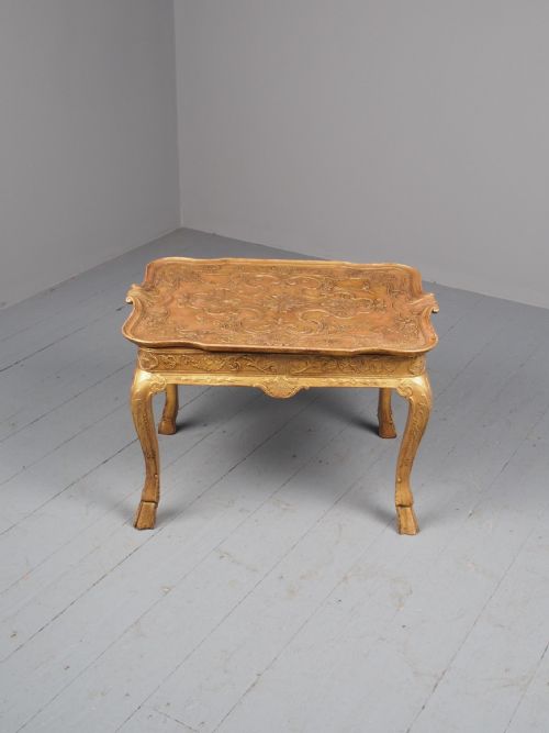 GEORGE I STYLE GILTWOOD TABLE - ADDITIONAL PHOTO 3