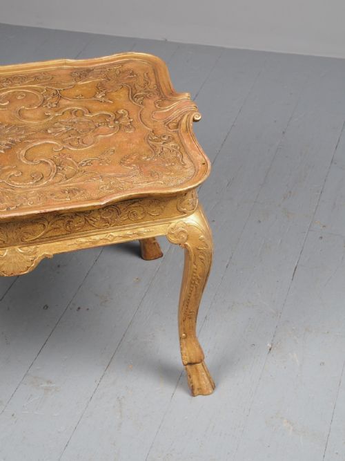 GEORGE I STYLE GILTWOOD TABLE - ADDITIONAL PHOTO 5