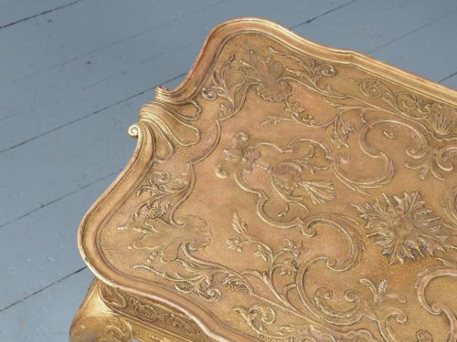 GEORGE I STYLE GILTWOOD TABLE - ADDITIONAL PHOTO 7