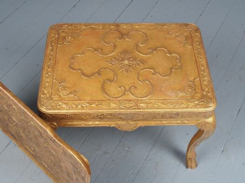 GEORGE I STYLE GILTWOOD TABLE - ADDITIONAL PHOTO 9