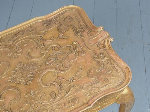 GEORGE I STYLE GILTWOOD TABLE - ADDITIONAL PHOTO 11