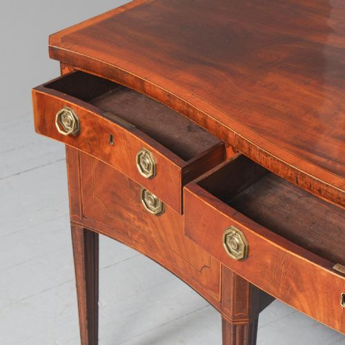 GEORGIAN INLAID MAHOGANY SIDEBOARD - ADDITIONAL PHOTO 3