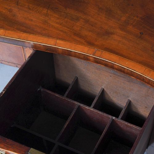 GEORGIAN INLAID MAHOGANY SIDEBOARD - ADDITIONAL PHOTO 4