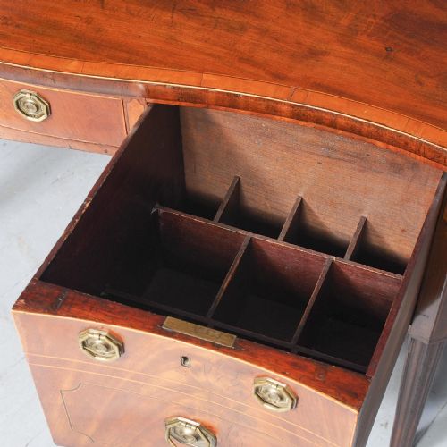 GEORGIAN INLAID MAHOGANY SIDEBOARD - ADDITIONAL PHOTO 5