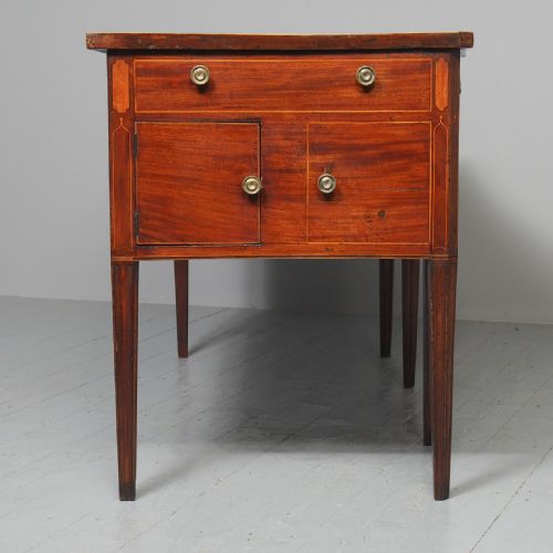 GEORGIAN INLAID MAHOGANY SIDEBOARD - ADDITIONAL PHOTO 12