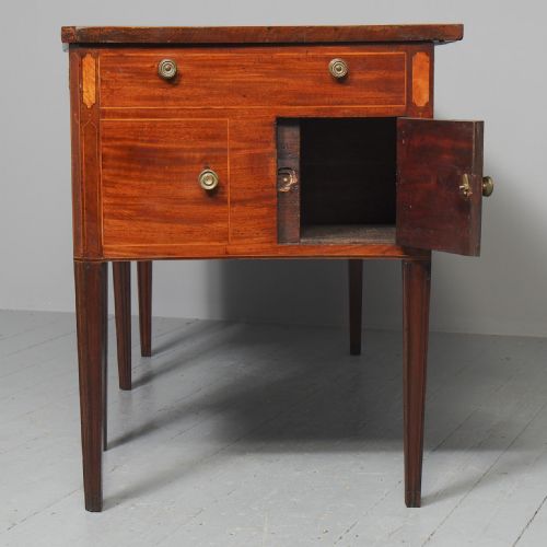 GEORGIAN INLAID MAHOGANY SIDEBOARD - ADDITIONAL PHOTO 13