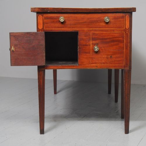 GEORGIAN INLAID MAHOGANY SIDEBOARD - ADDITIONAL PHOTO 14