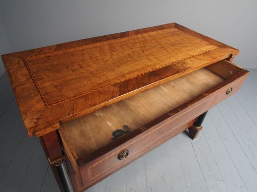 GEORGIAN ITALIAN INLAID COMMODE CHEST OF DRAWERS - ADDITIONAL PHOTO 5