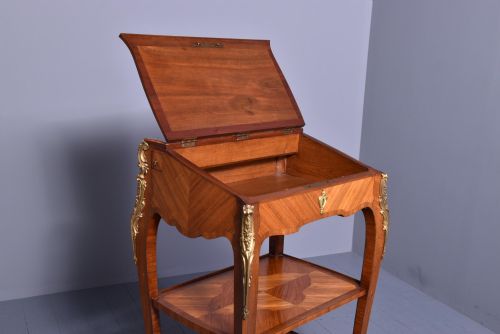 A KINGWOOD AND GILT MOUNTED LECTERN - ADDITIONAL PHOTO 9
