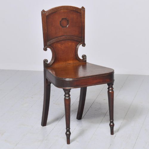 Mahogany George III Hall Chair