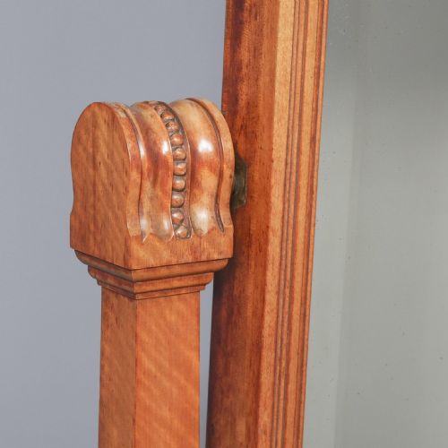 ANTIQUE JOHN TAYLOR OF EDINBURGH SATINWOOD DRESSING TABLE - ADDITIONAL PHOTO 1