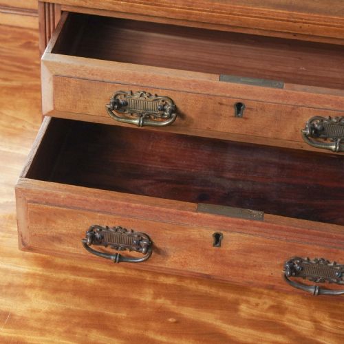 ANTIQUE JOHN TAYLOR OF EDINBURGH SATINWOOD DRESSING TABLE - ADDITIONAL PHOTO 2