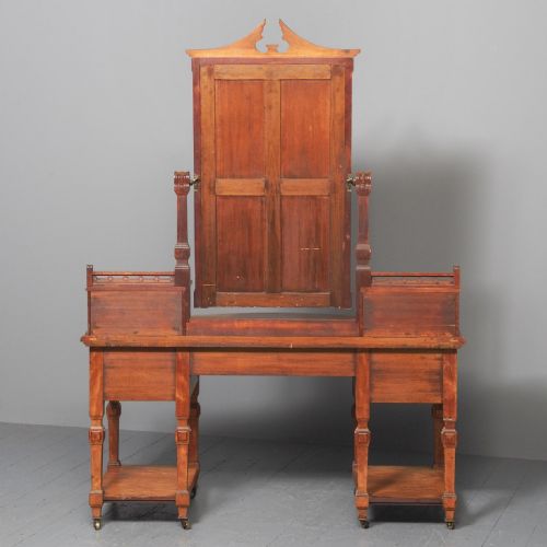 ANTIQUE JOHN TAYLOR OF EDINBURGH SATINWOOD DRESSING TABLE - ADDITIONAL PHOTO 11