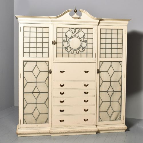 Antique ‘George Henry Walton’ Painted Wardrobe