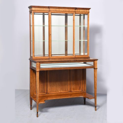SHERATON STYLE DISPLAY CABINET - ADDITIONAL PHOTO 6