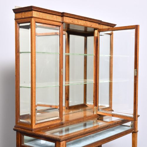 SHERATON STYLE DISPLAY CABINET - ADDITIONAL PHOTO 8