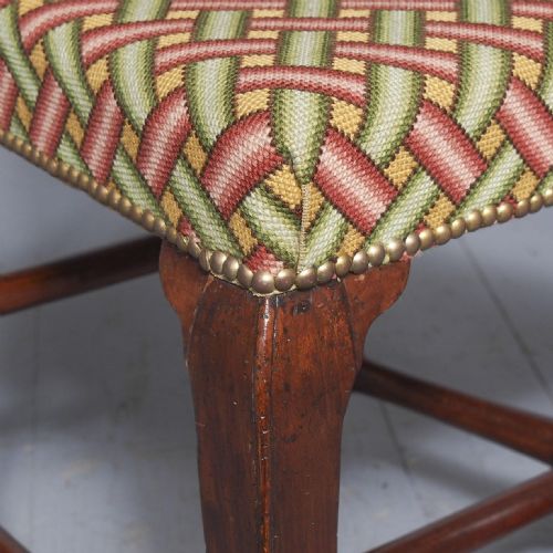 ANTIQUE PAIR OF GEORGE II MAHOGANY SIDE CHAIRS - ADDITIONAL PHOTO 8