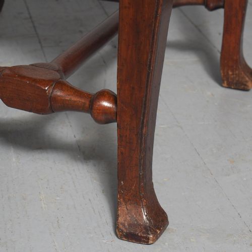 ANTIQUE PAIR OF GEORGE II MAHOGANY SIDE CHAIRS - ADDITIONAL PHOTO 9