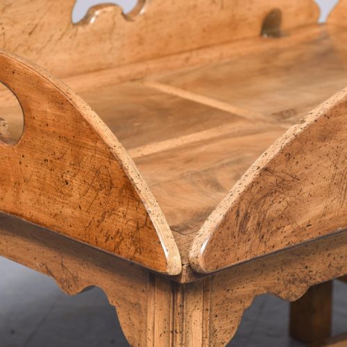 ANTIQUE MAHOGANY OVAL COFFEE TABLE - ADDITIONAL PHOTO 6