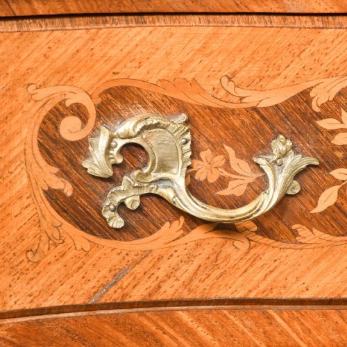 FRENCH MARBLE TOPPED COMMODE - ADDITIONAL PHOTO 2