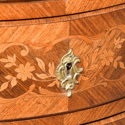 FRENCH MARBLE TOPPED COMMODE - ADDITIONAL PHOTO 3