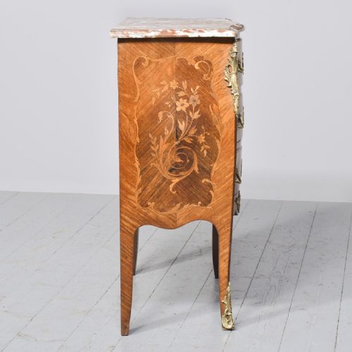 FRENCH MARBLE TOPPED COMMODE - ADDITIONAL PHOTO 7