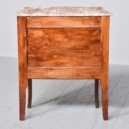FRENCH MARBLE TOPPED COMMODE - ADDITIONAL PHOTO 9