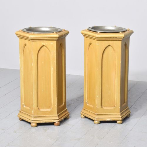 PAIR OF GOTHIC STANDS - ADDITIONAL PHOTO 3