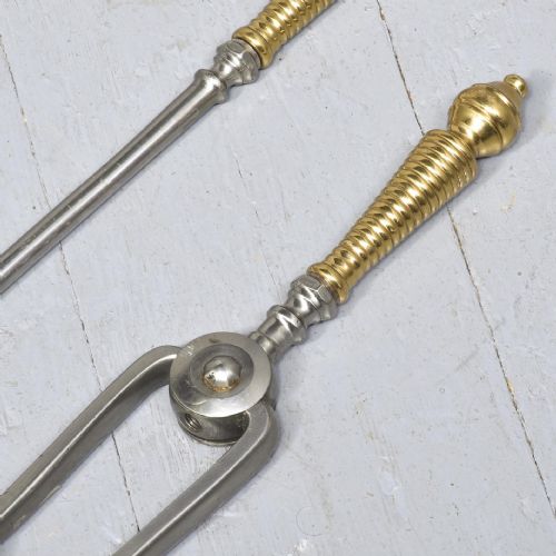 SET OF 3 FIRESIDE TOOLS - ADDITIONAL PHOTO 1