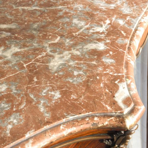 FRENCH KINGWOOD SERPENTINEFRONT DISPLAY CABINET - ADDITIONAL PHOTO 6