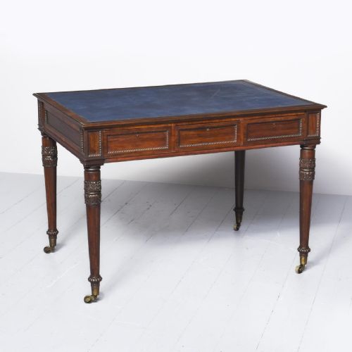 Regency Library Table in the Manner of W. Trotter