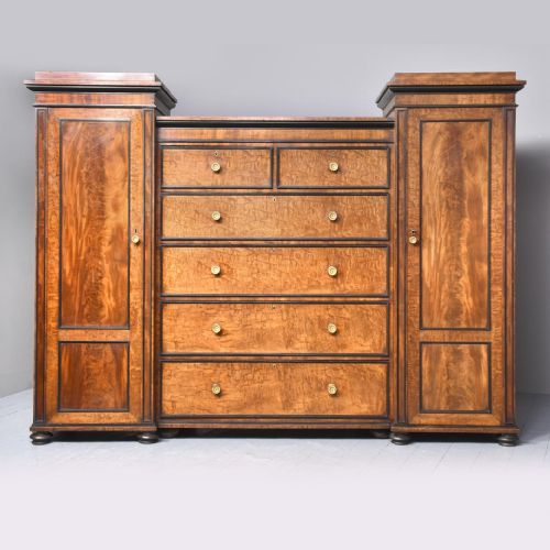 A George IV Combination Robe and Chest