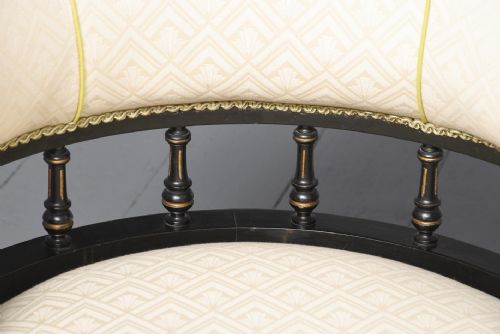 REVOLVING UPHOLSTERED EASY CHAIR - ADDITIONAL PHOTO 4