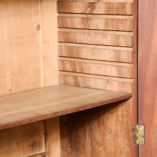 GEORGE III MAHOGANY BUREAU BOOKCASE - ADDITIONAL PHOTO 2