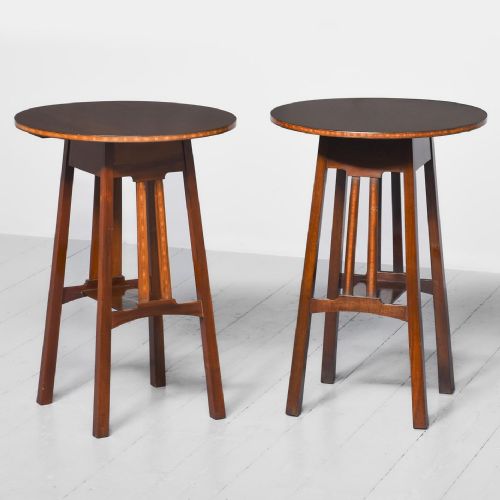 Pair of Art Nouveau Occasional Tables