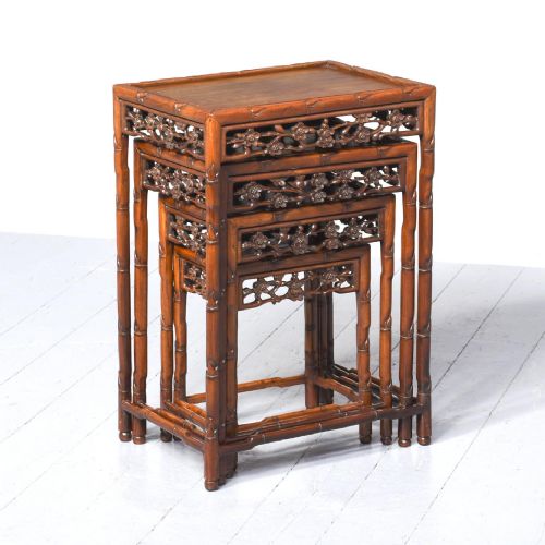 Chinese Qing Huanghuali Occasional Tables