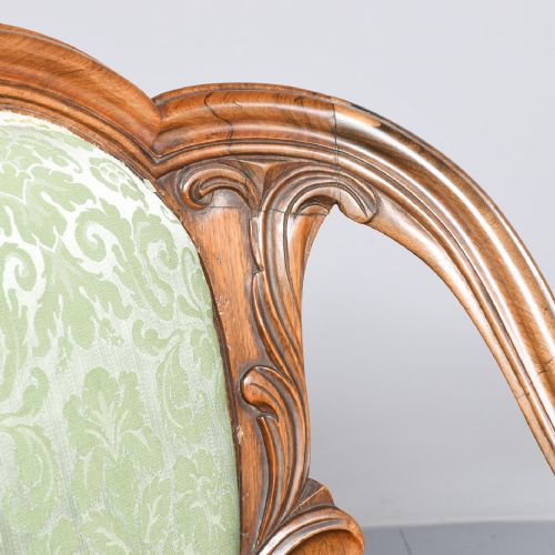 EARLY VICTORIAN ROSEWOOD LADIES CHAIR - ADDITIONAL PHOTO 1